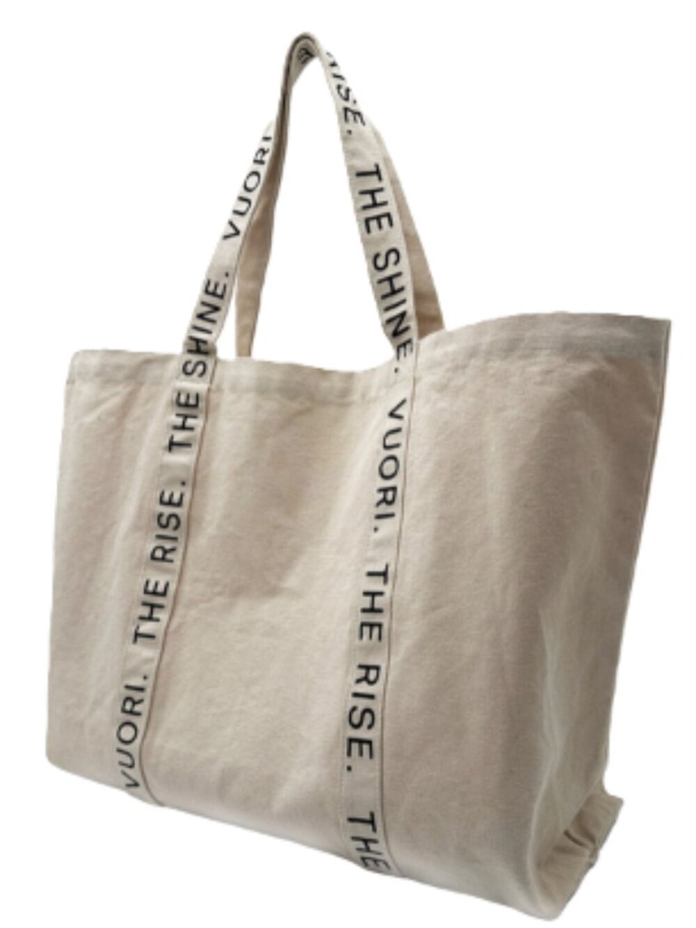 Vuori Rise and Shine Reusable Canvas/Cotton Tote